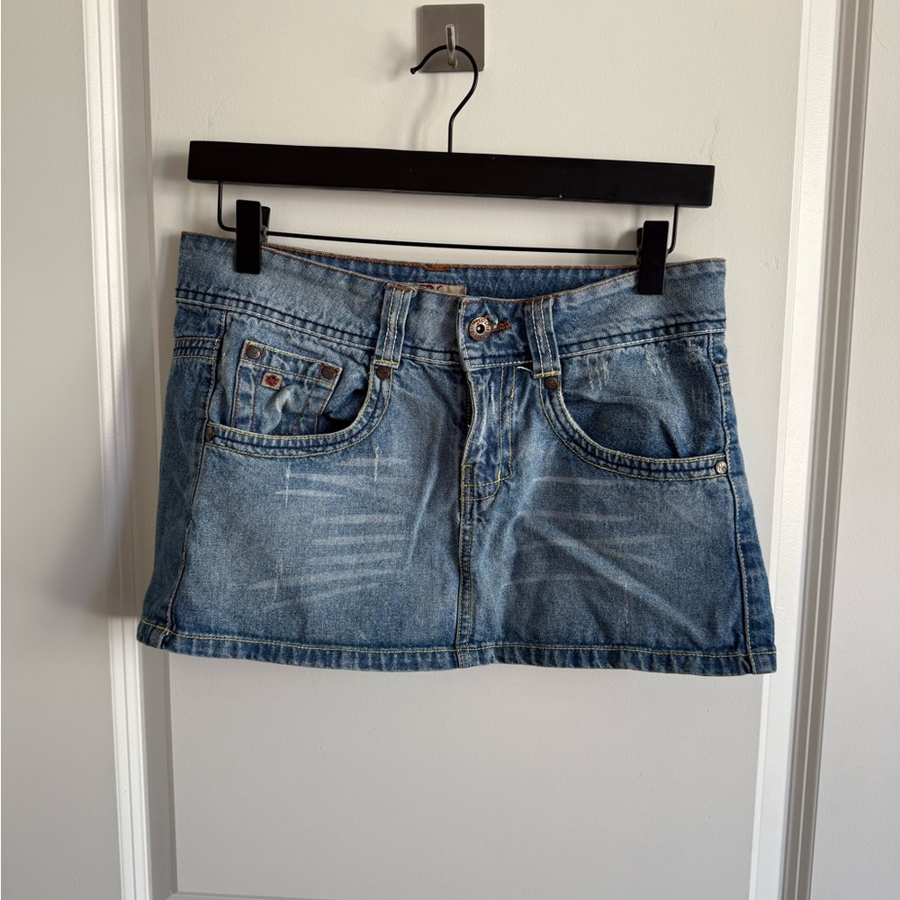 denim mini skirt Size 5
